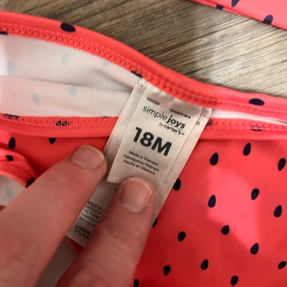 Watermelon Print Swim Set - Picture 3 of 3
